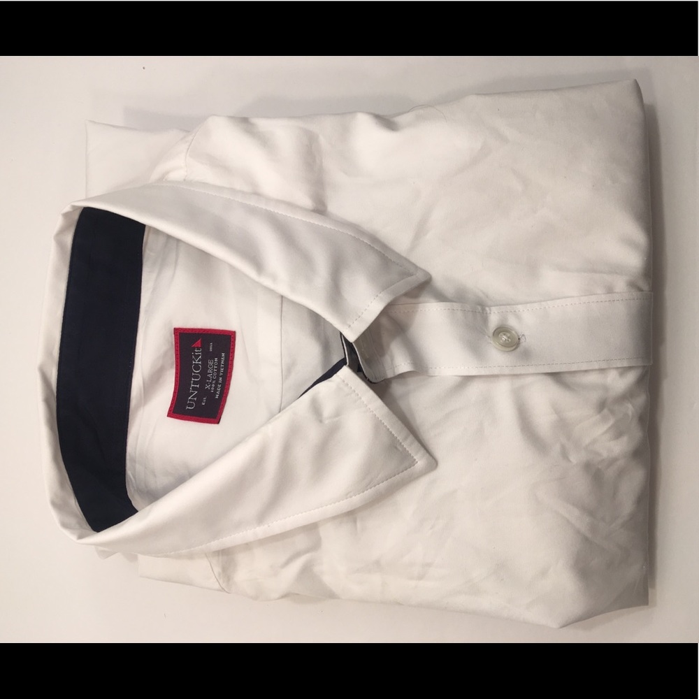 Men’s UntuckIt White Dress Shirt